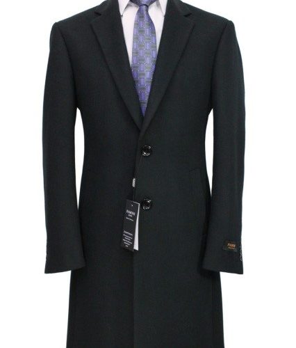 Black 2 button coat