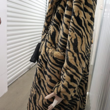 Leopard fur coat