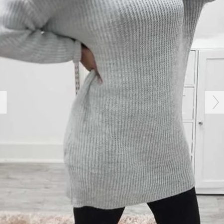 Wool polo dress